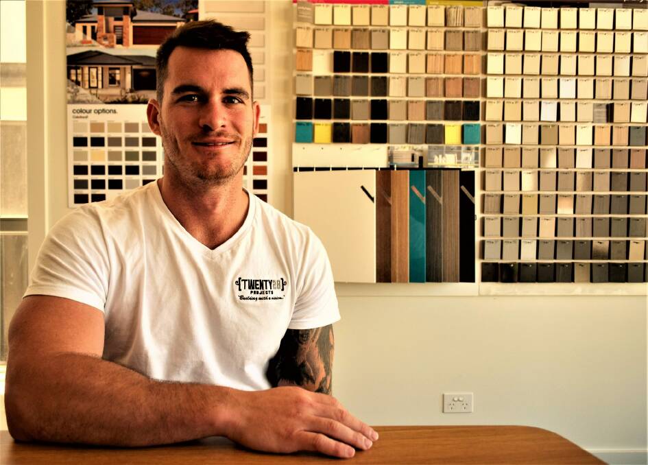 Brendan Howe, of twenty20 projects, says he has already been approached by clients of collapsed Fyshwick builder, Today's Homes, asking for advice on how to finish their homes. Photo: David Ellery