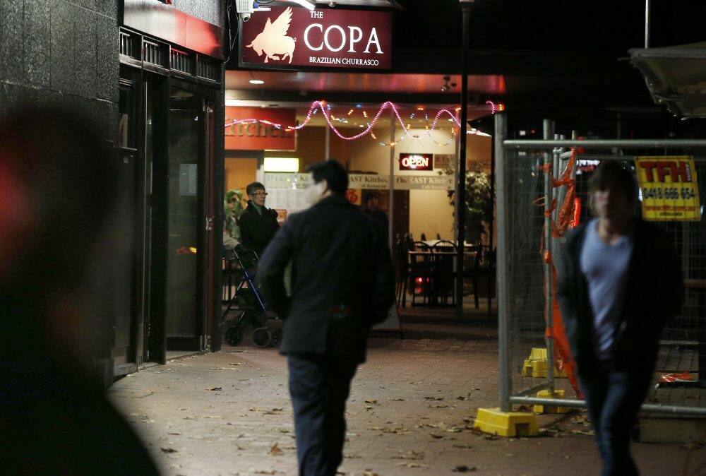 The Copa restaurant in Dickson, which is now closed, when it reopened after last year's mass poisoning.