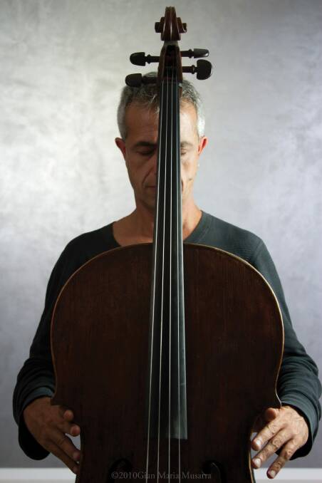 Cellist Giovanni Sollima.  Photo: Gian Maria Musurra