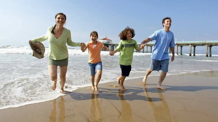 Australians, including many Canberra public servants, head to the beach with their families for three or four weeks.