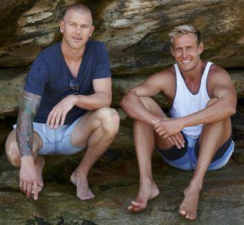 Luke Hines and Scott Gooding, from My Kitchen Rules, will be at the Wellness to Wholeness summit this Saturday at Belconnen Arts Centre. Photo: Supplied
