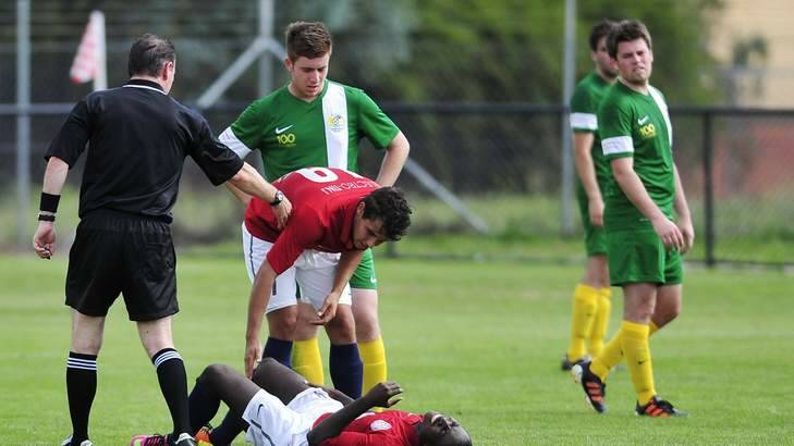 Capital Football recently issued a statement reminding players, coaches and administrators they must abide by the FFA's code of conduct. Photo: Katherine Griffiths