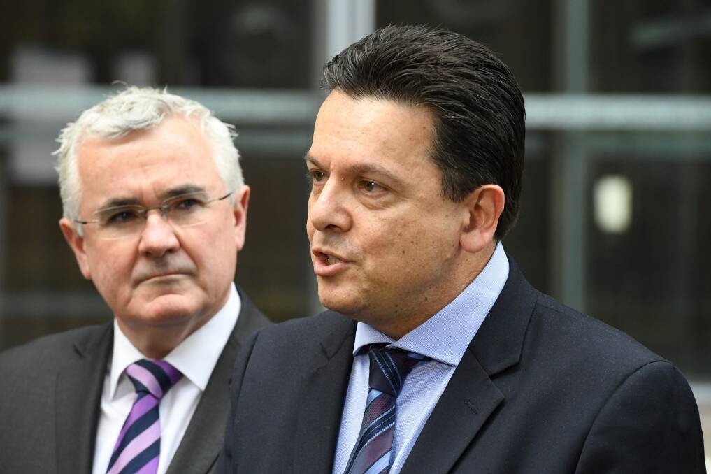 Voters are rejecting politics as usual in favour of independents and minor parties, such as the Nick Xenophon Team. Photo: Peter Rae