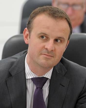 ACT Treasurer Andrew Barr will on Tuesday hand down a second wave of tax reforms in the territory's budget. Photo: Graham Tidy