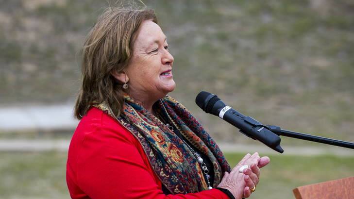 ACT Minister for Children and Young People, Joy Burch. Photo: Rohan Thomson