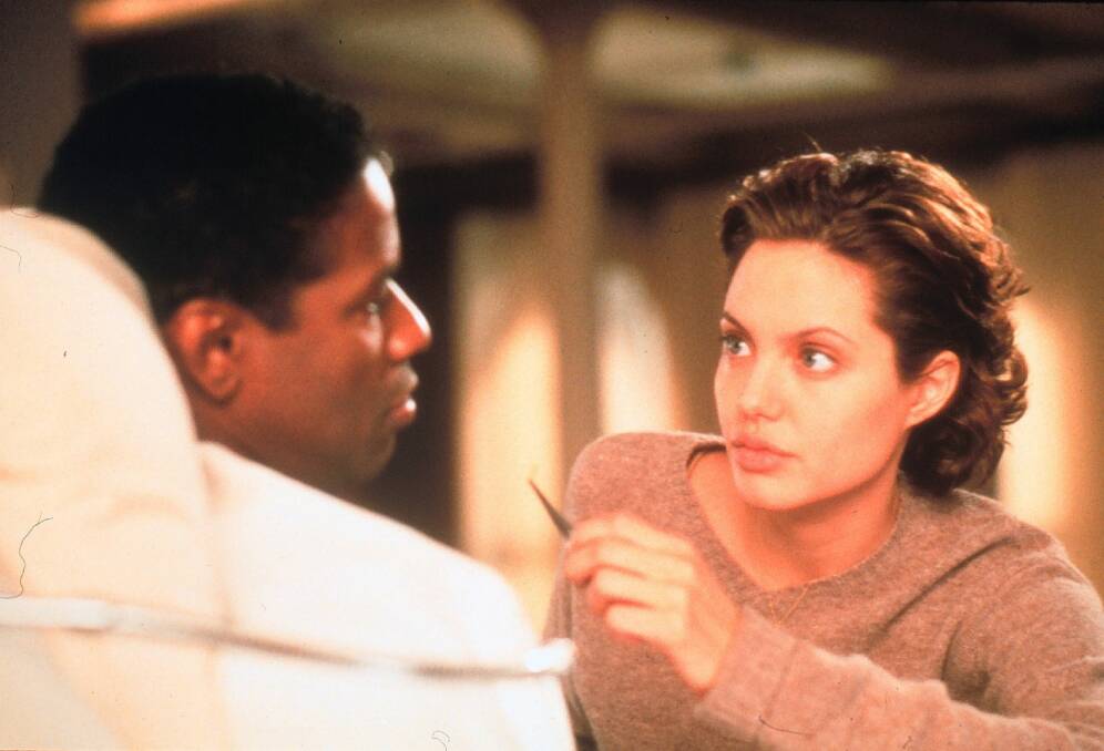 Denzel Washington and Angelina Jolie in the movie The Bone Collector helped raise Lincoln Rhyme's profile.