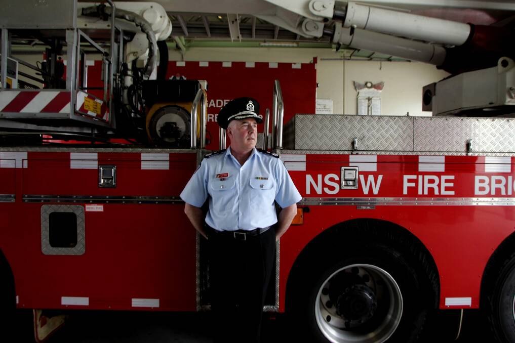 Mark Brown has taken the helm of ACT Fire and Rescue, having served as the assistant commissioner in NSW. Photo: Natalie Grono 