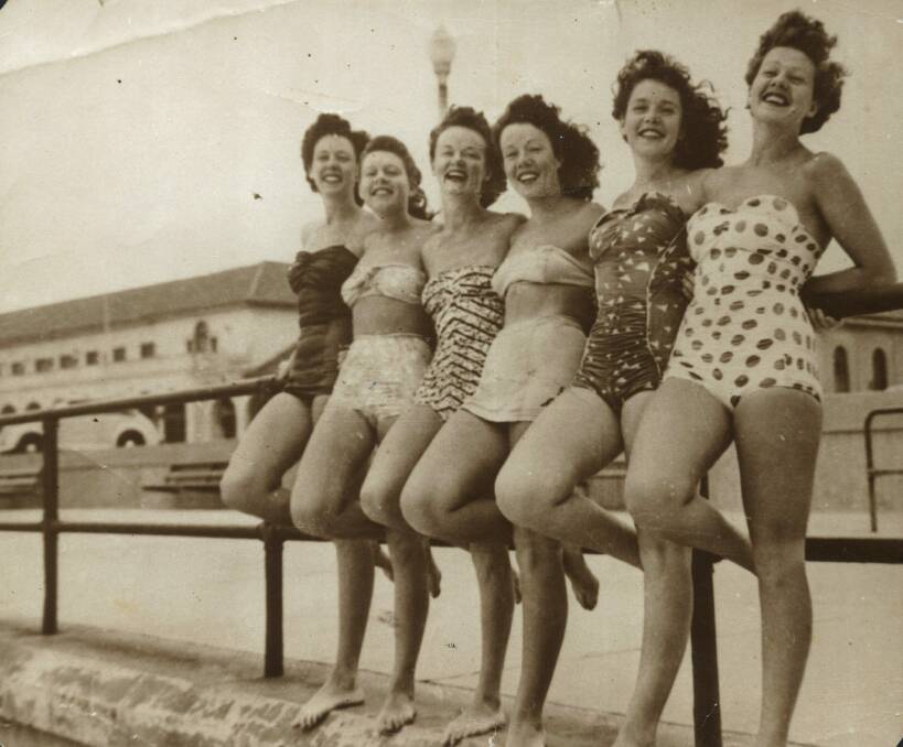 Bikinis from the 1950s.