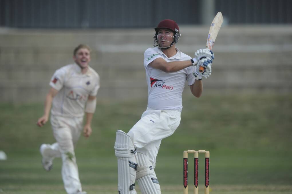Wests batsman, Ethan Bartlett was in sublime form all season. Photo: Graham Tidy