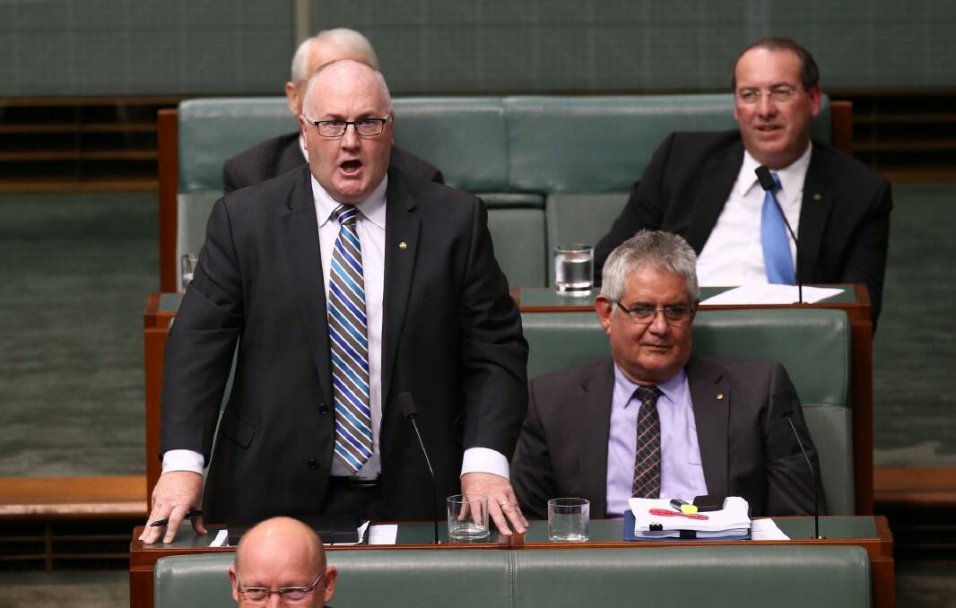 In supporting the changes in the lower house on Thursday, Liberal MP Brett Whiteley said: "We cannot simply...have us hanging from trees and drinking mung bean soup." Photo: Andrew Meares
