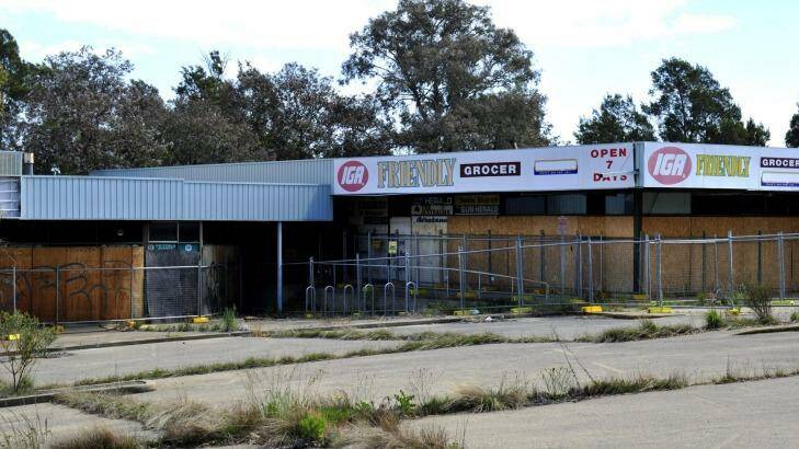 Ongoing dispute: the future of Giralang shops will be decided in the High Court. Photo: Melissa Adams