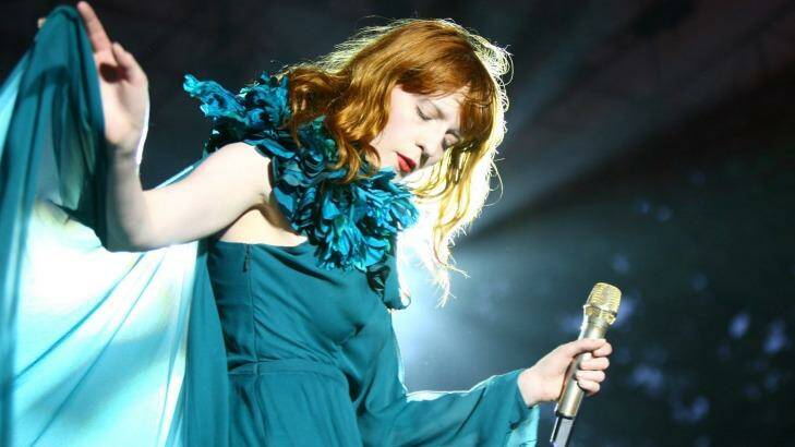 Florence Welch of Florence and The Machine. Photo: Getty Images