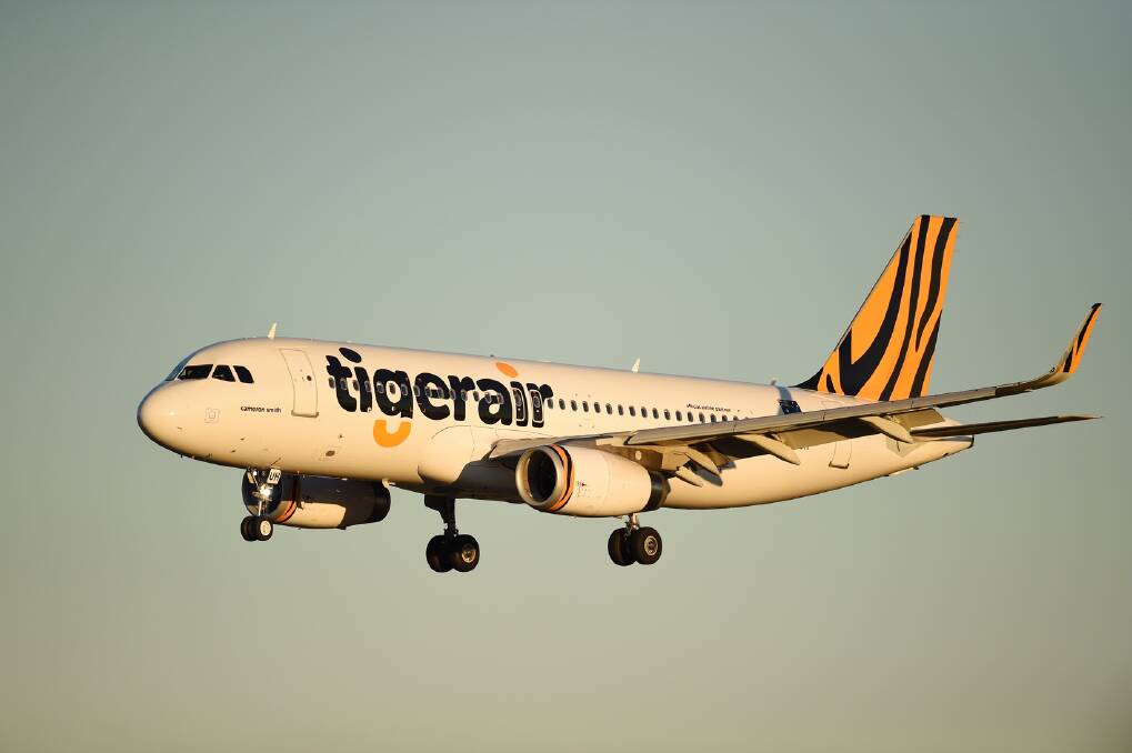Tigerair, which begins flights between Canberra and Brisbane on Thursday. Photo: Jon Hewson