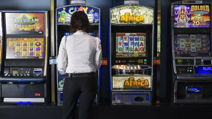 Canberra's clubs earned about $102 million after costs from poker machine gambling in the past financial year. Photo: Louie Douvis