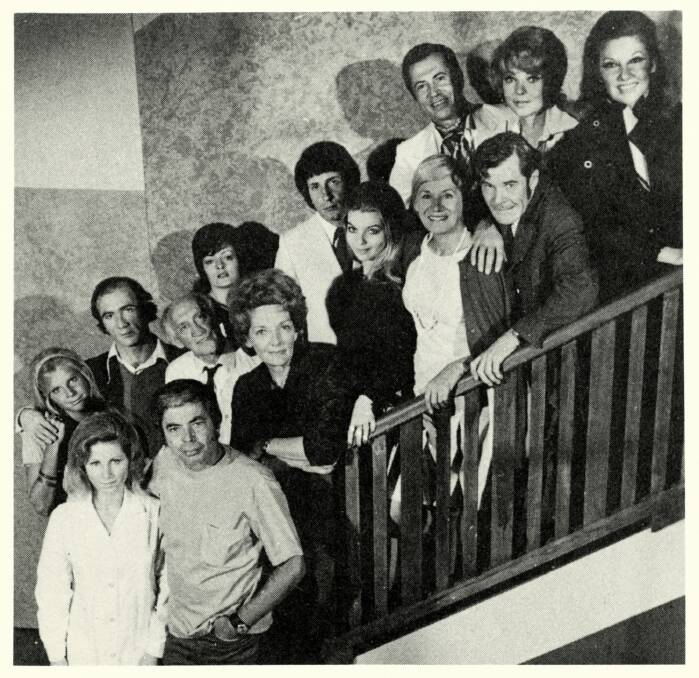 Some of the cast from <i>Number 96</I>, which ran for five years. 