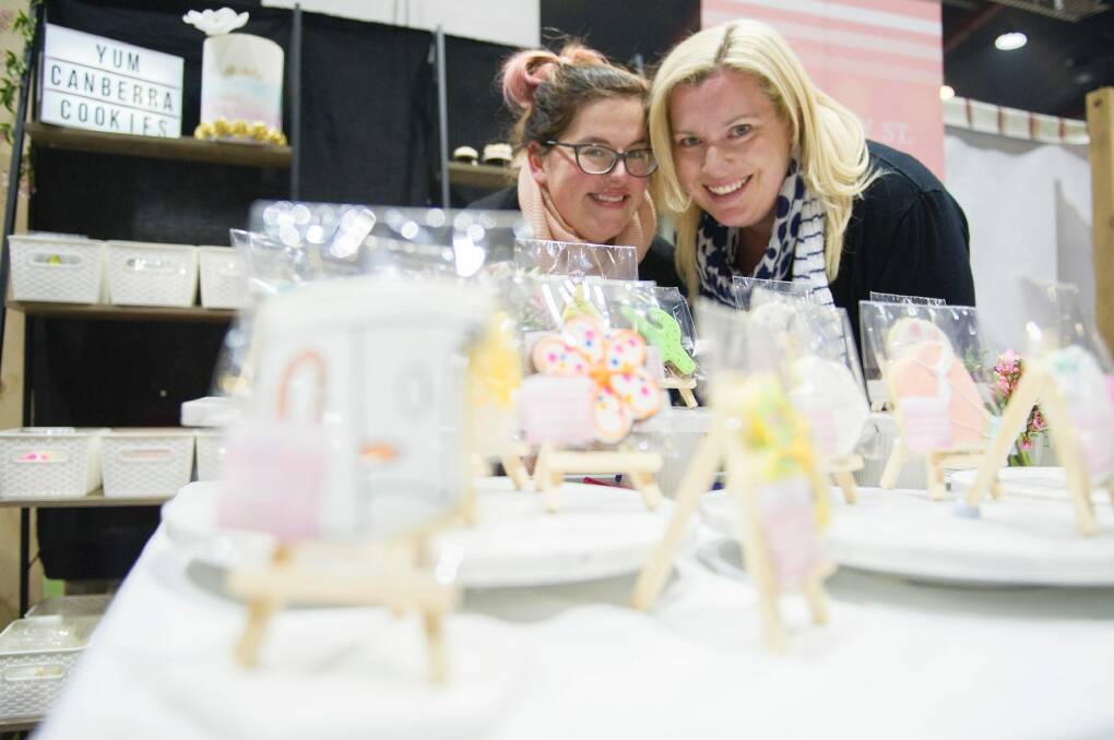 Rosebery St Bakehouse owners Jade Sinkovits and Lisa Johnston want to spend a full day with other unicorn obsessees. Photo: Jay Cronan