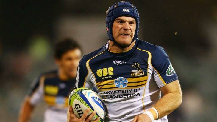 Brumbies utility Pat McCabe is back in the Wallabies squad after twice breaking his neck. Photo: Getty Images