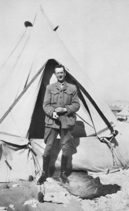 Charles Bean, Australia's official World War I correspondent.