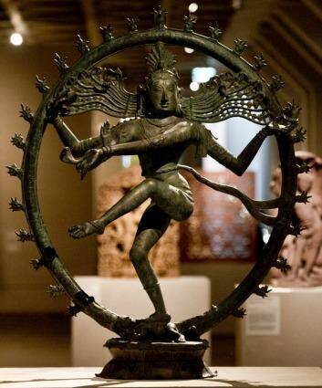 The Shiva statue at its previous National Gallery home. Photo: Jay Cronan