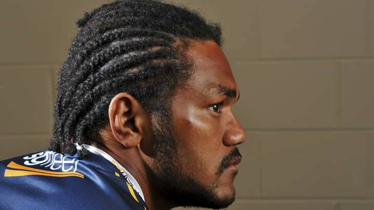 Henry Speight, sporting a new hairstyle on Friday. Photo: Graham Tidy