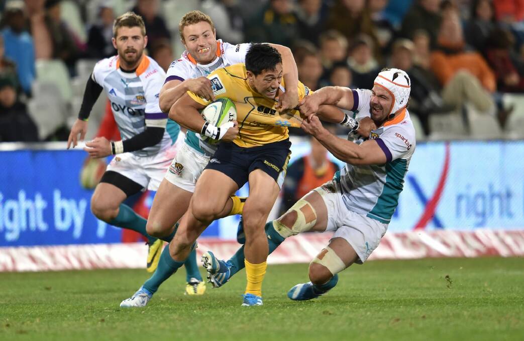 Christian Lealiifano in action against the Cheetahs last year. Photo: Getty Images
