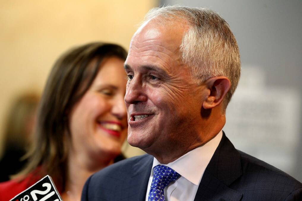 Prime Minister Malcolm Turnbull held an hour-long meeting with Gautam Adani. Photo: Ben Rushton
