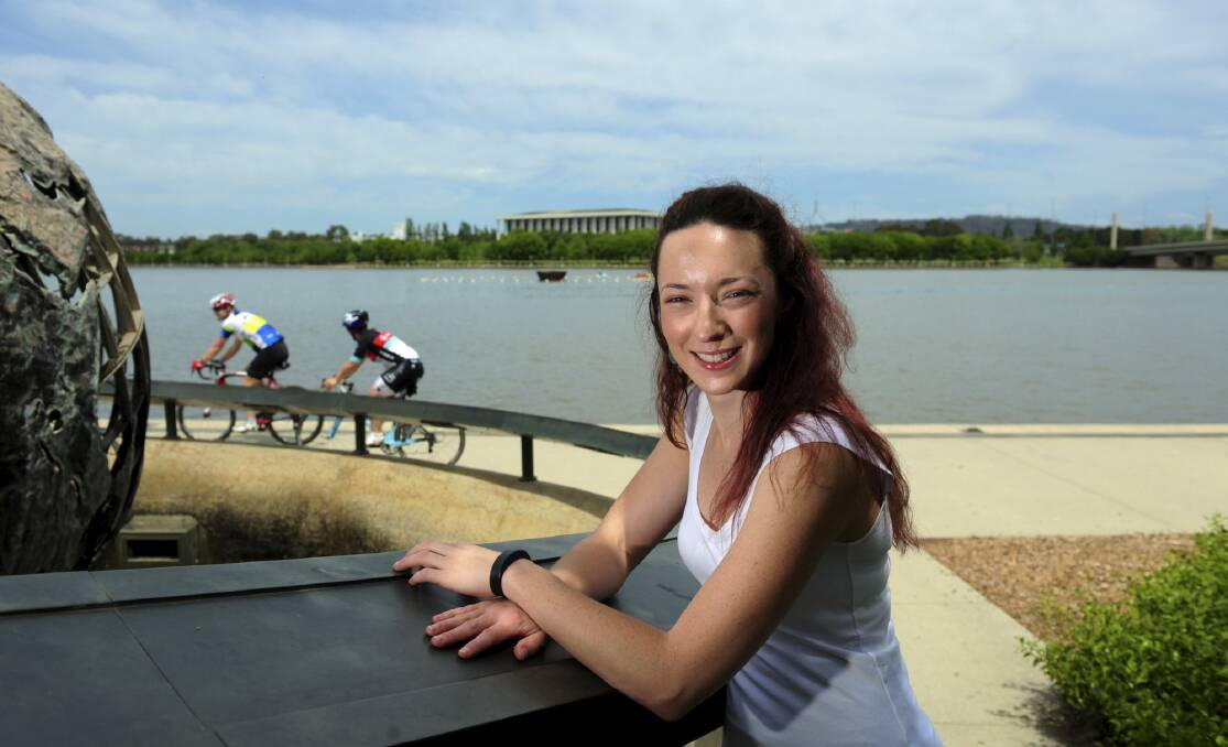 WALK ORGANISED: Clare Avery-Allen, is organising a walk around Lake Burley
Griffin to raise awareness of dementia and
to raise much needed funds. Her mother was diagnosed with the
condition in her early 50s. 