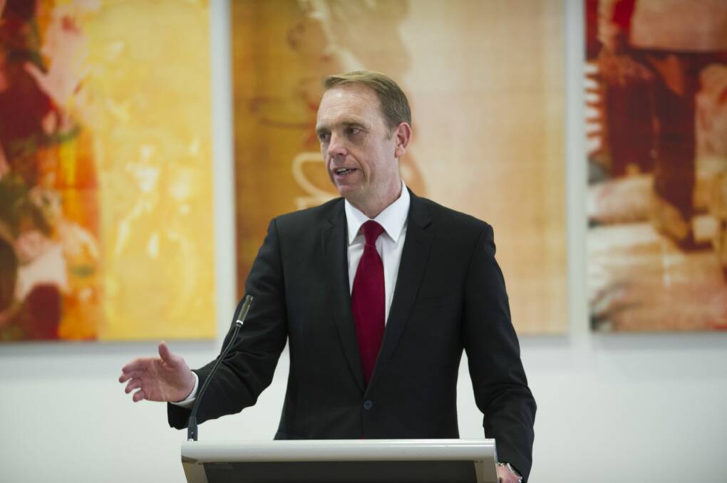 Attorney-General Simon Corbell has announced Michael Elkaim, SC, as the ACT Supreme Court's fifth full-time judge.  Photo: Rohan Thomson