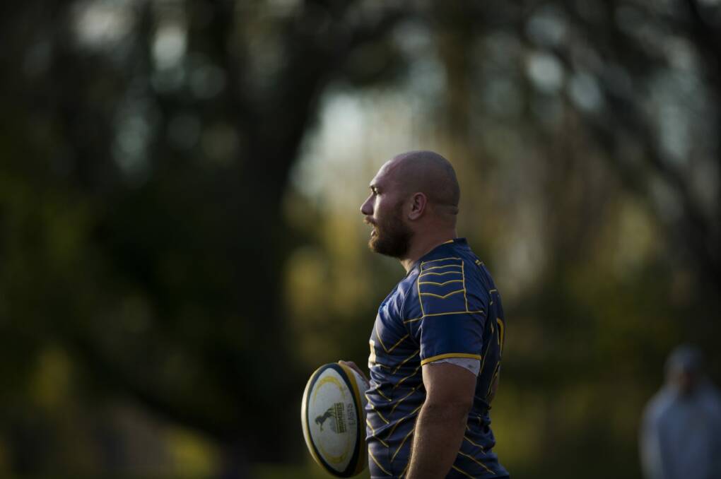 Robbie Abel is hoping to get more time on the field with the Brumbies next season. Photo: Rohan Thomson