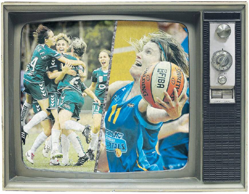 Canberra's women's sporting teams are set to receive even less screen time in the upcoming season.