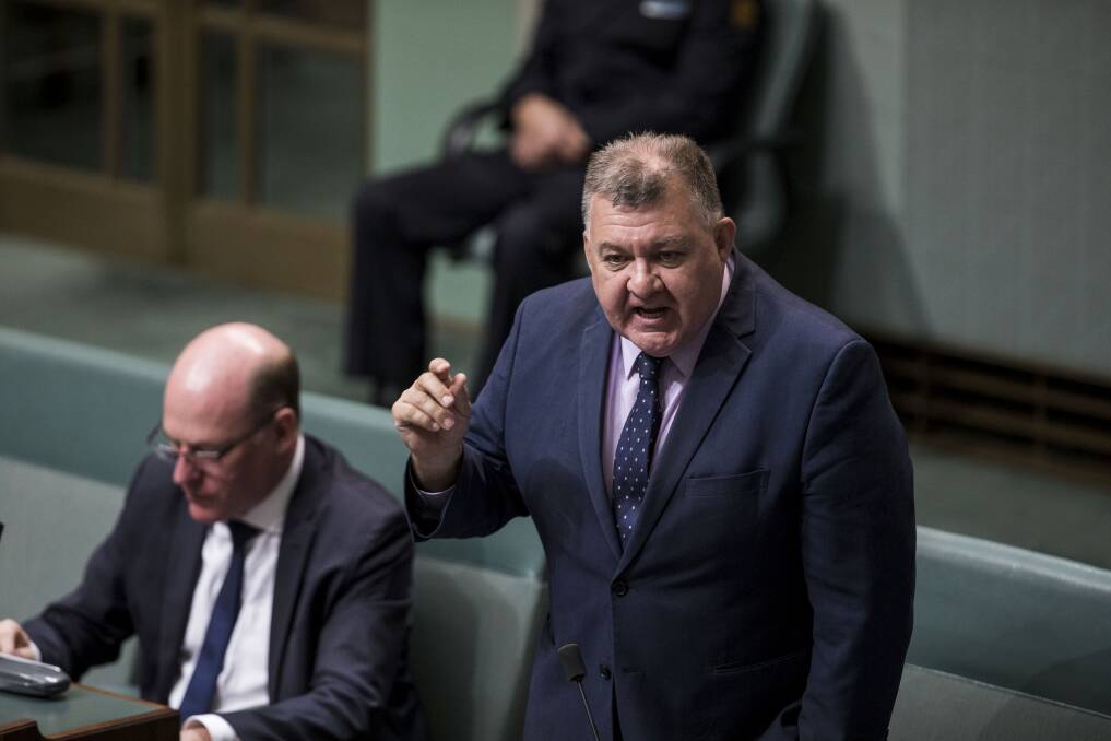 Craig Kelly appeared to have lost the numbers among local members to win preselection in his seat of Hughes. Photo: Dominic Lorrimer