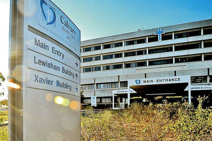 ACT, Calvary hospital deal