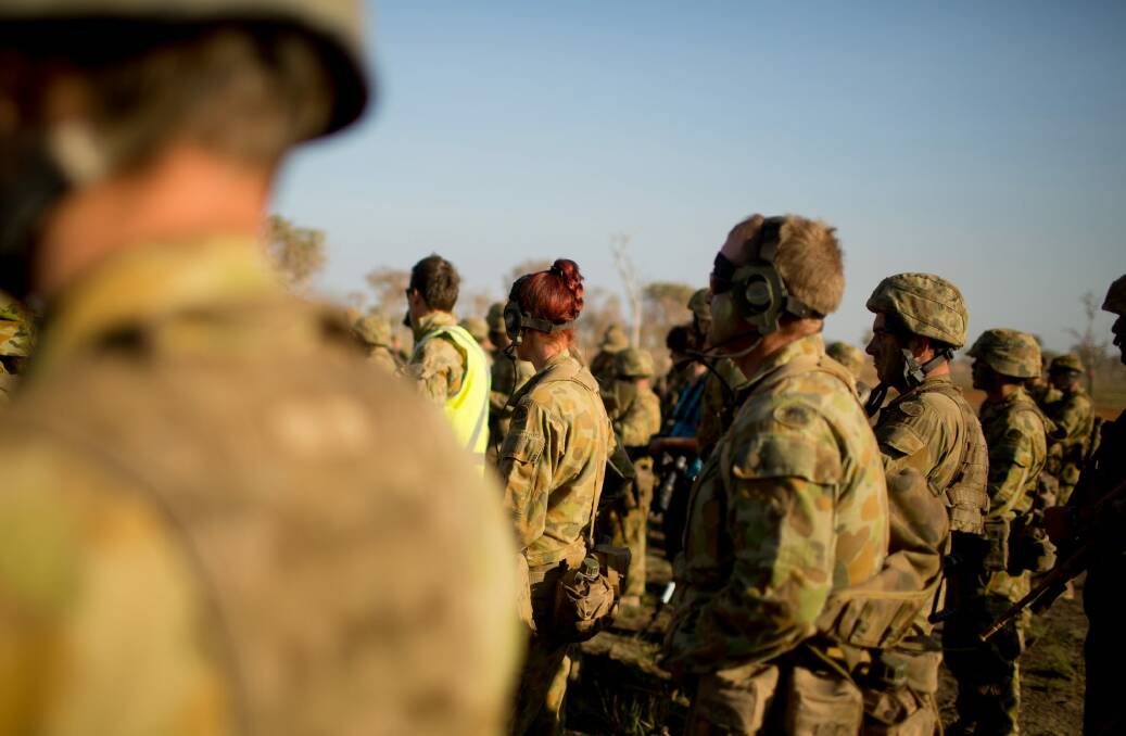 Veteran support services in the ACT would be eligible for a pool of $100,000 in grants each year under the Liberals election pledge.  Photo: Glenn Campbell