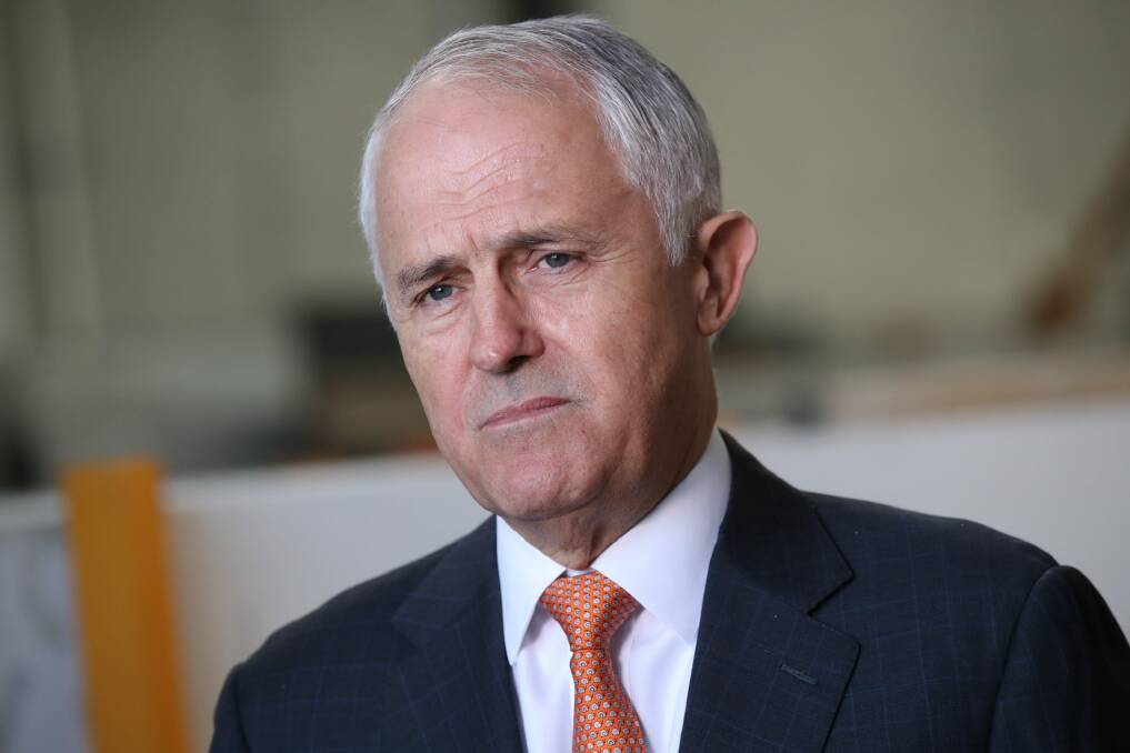 'A shocking war crime': Prime Minister Malcolm Turnbull. Photo: Andrew Meares