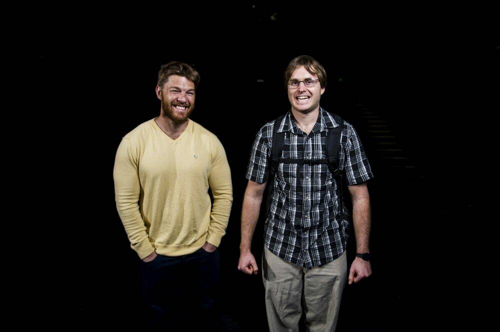 Brothers Clyde and Dayne Rathbone. Photo: Rohan Thomson