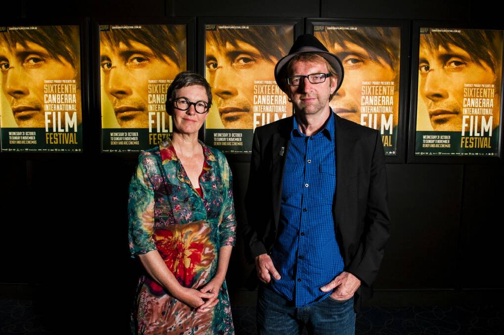 Canberra International Film Festival president Nicole Mitchell, in 2012, initially wanted actor and director Clint Eastwood to be honoured in the festival's first Body of Work, according to then artistic director Simon Weaving. Photo: Rohan Thomson