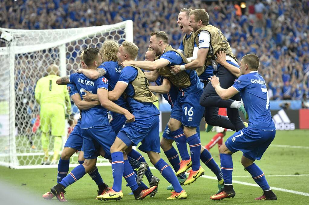 Iceland has wriggled into international affections with their surprise showing at the Euro 2016 soccer tournament. Photo: Martin Meissner