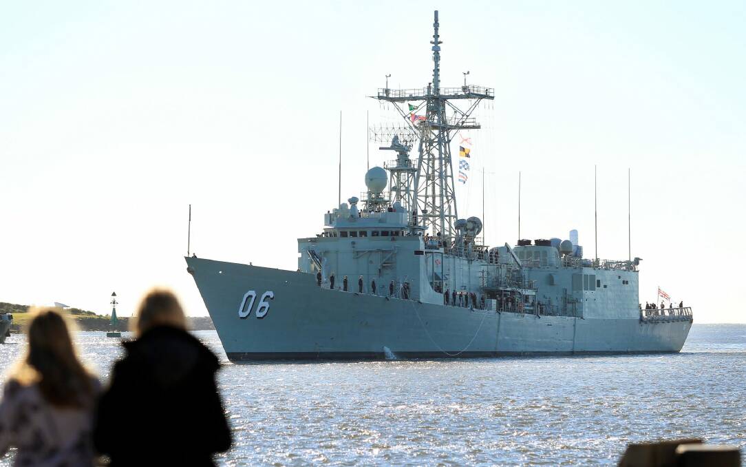 New major shipbuilding projects are expected to include frigates. Photo: Ryan Osland
