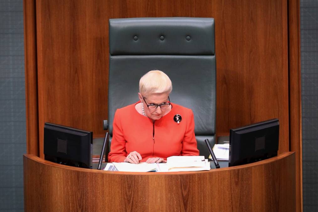 Speaker Bronwyn Bishop ejected one third of Labor MPs during question time on November 27. Photo: Andrew Meares