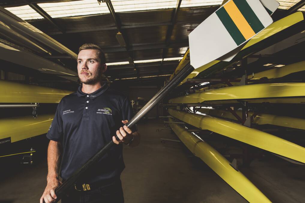 Canberra rower Caleb Antill has made his second Australian team. 
