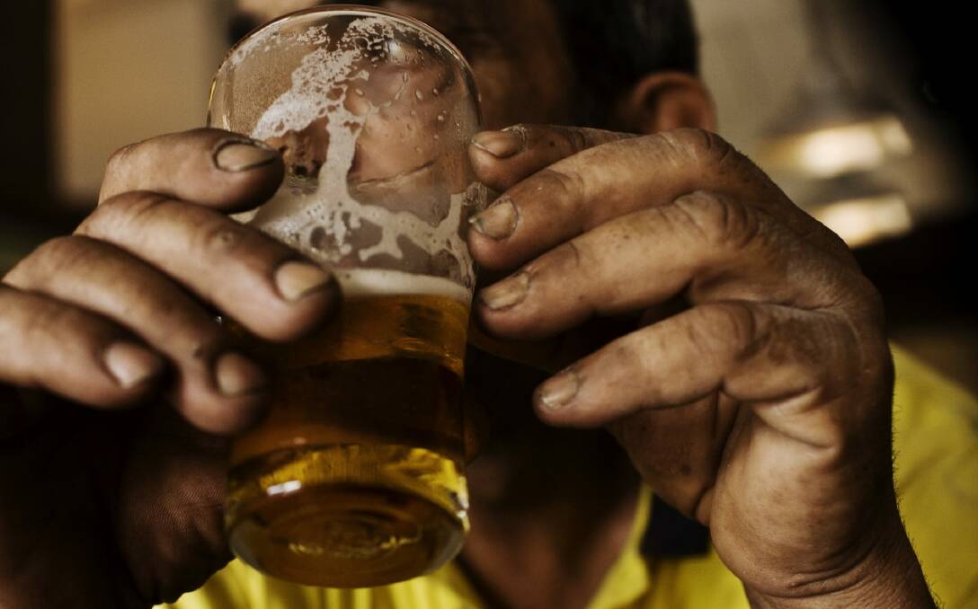 A fifth of Australian drinkers consume three-quarters of the nation's grog. Photo: Nic Walker