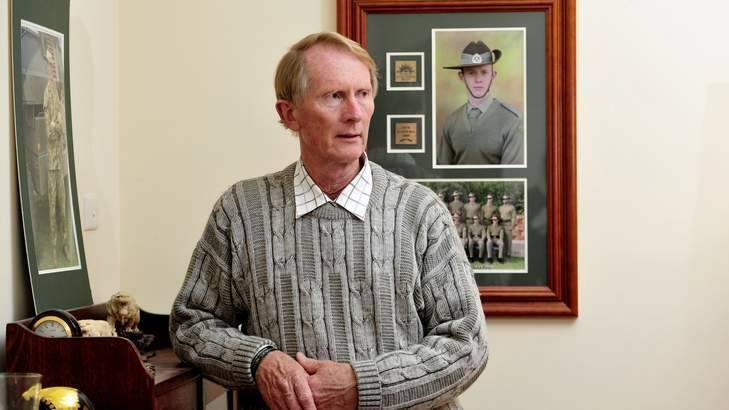 Hugh Poate, father of Private Robert Poate who was killed in Afghanistan last year. Photo: Melissa Adams. Photo: Melissa Adams