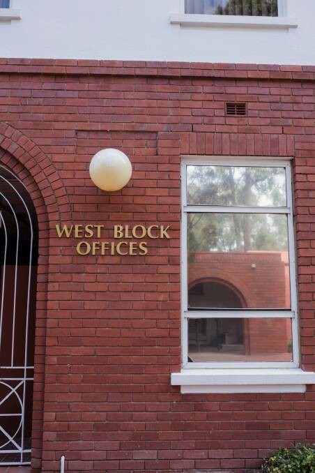 The West Block offices once housed a library. Photo: Jamila Toderas