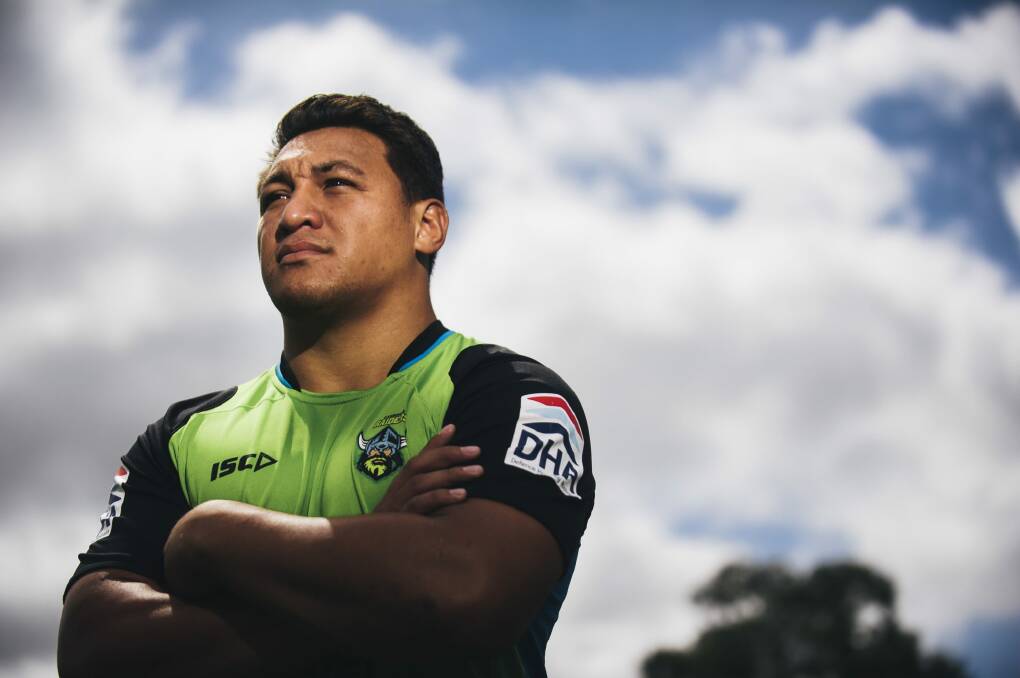 Canberra Raiders forward Josh Papalii has been appointed to the club's leadership group. Photo: Rohan Thomson