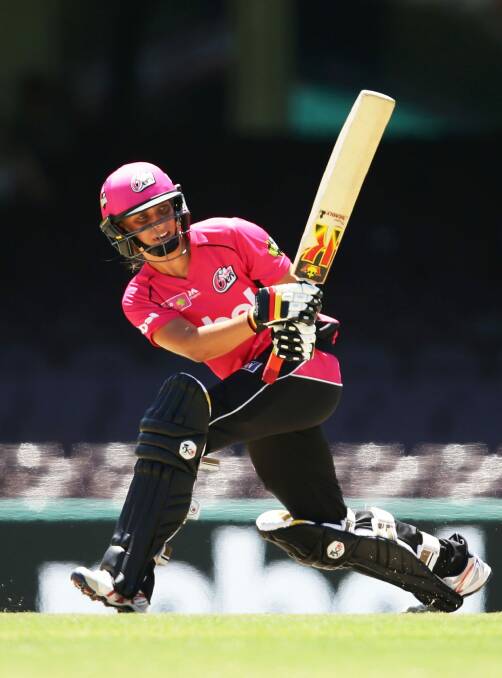 Teen bopper: Ashleigh Gardner hit 13 sixes during the WBBL. Photo: Getty Images