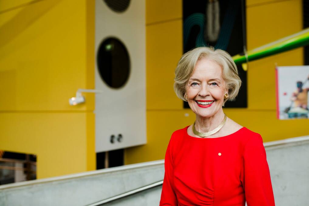 The Honourable Quentin Bryce is receiving an Honorary Doctorate, at the University of Canberra graduation. Photo: Jamila Toderas