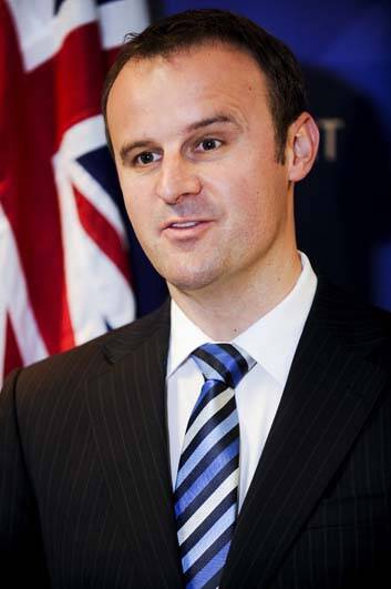 ACT Treasurer Andrew Barr. Photo: Rohan Thomson