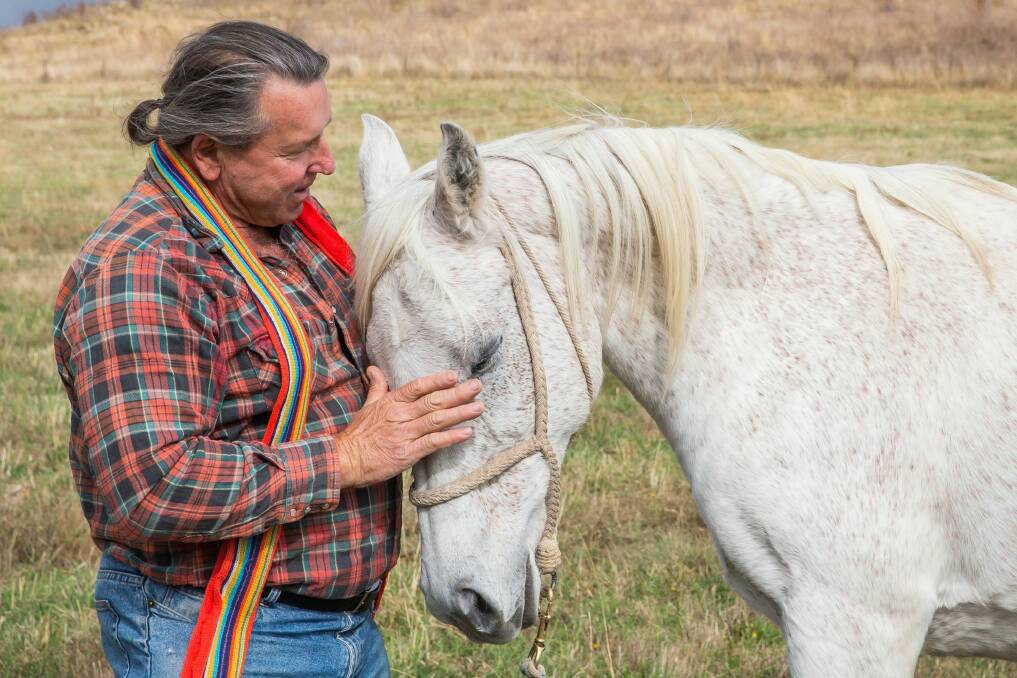 Wieslaw Lichacz with his daughter's horse Shahlima: Wieslaw is calling for an inquest into the death of his daughter, 28-year-old Ella. Photo: Matt Bedford