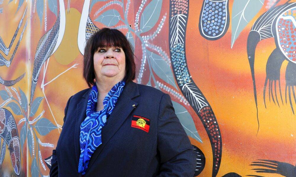 Julie Tongs said Canberra's Indigenous community was in mourning, as Winnunga Nimmityjah launched an appeal to raise money, food, and clothing donations for Freeman's family. Photo: Melissa Adams