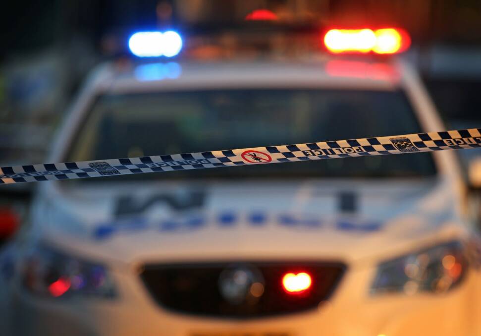 Armed men rob a supermarket in Canberra's south. Photo: Marina Neil/Fairfax Media
